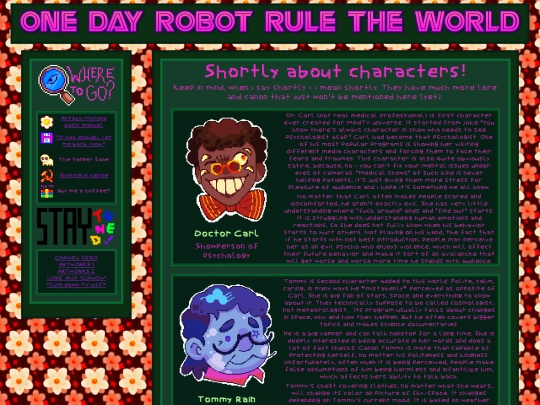 MindTVcharacters screenshot