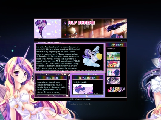 mlpshrine screenshot