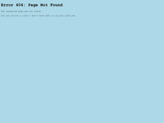not_found screenshot
