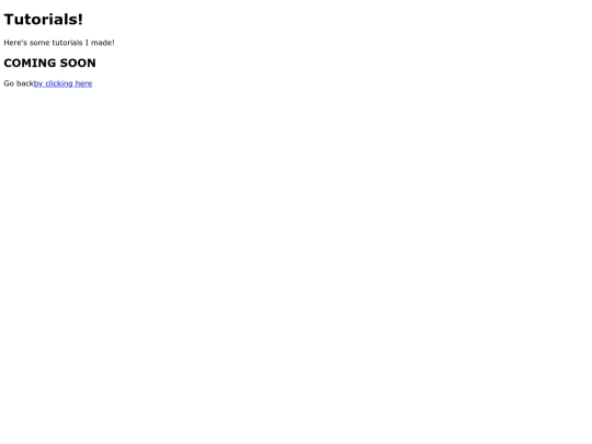 tutorials screenshot