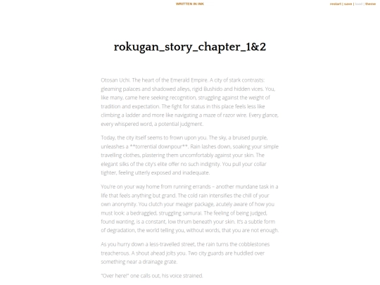 Stories /Rokugan Conspiracy  screenshot