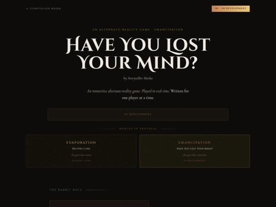 haveyoulostyourmind screenshot