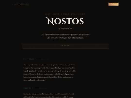 nostos screenshot