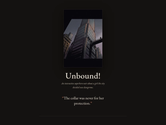 unbound/press screenshot