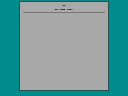 ode screenshot