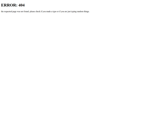 not_found screenshot