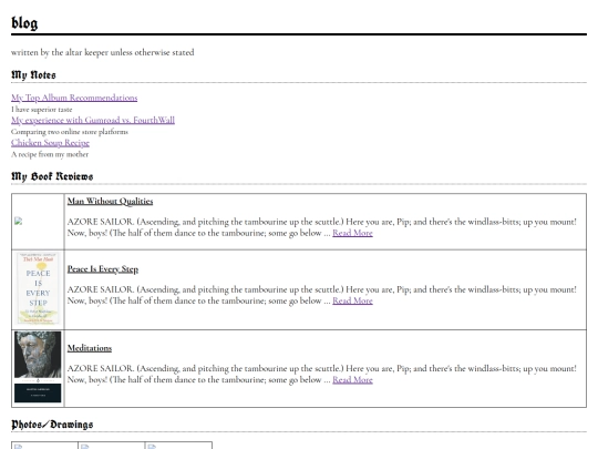 blog screenshot