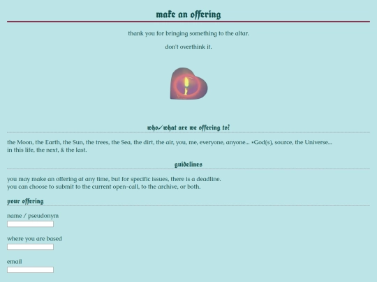 makeanoffering screenshot