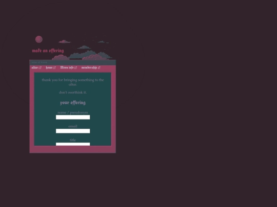 moon/offering screenshot