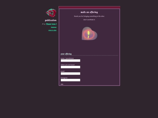 publication/yourhandsareholy screenshot