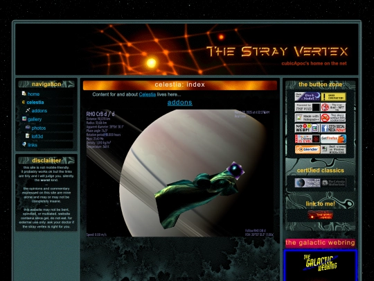 celestia-main screenshot
