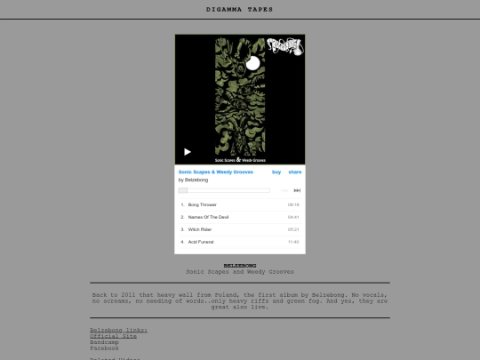 post/Belzebong - Sonic Scapes and Weedy Grooves screenshot