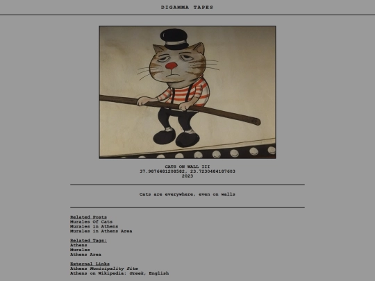post/Cats on wall III screenshot