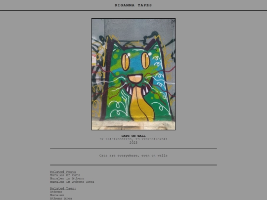 post/Cats on wall screenshot
