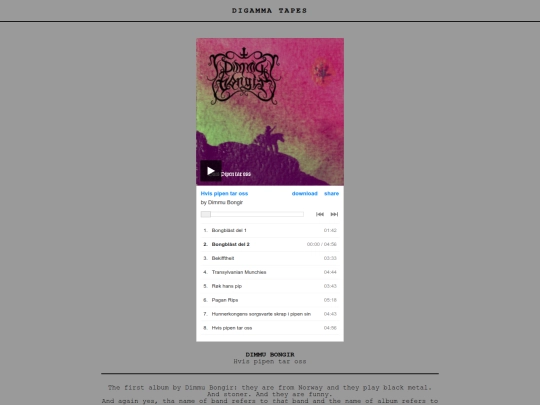 post/Dimmu Bongir - Hvis pipen tar oss screenshot