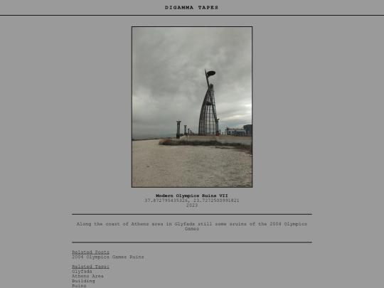 post/Modern Olympics Ruins VII screenshot