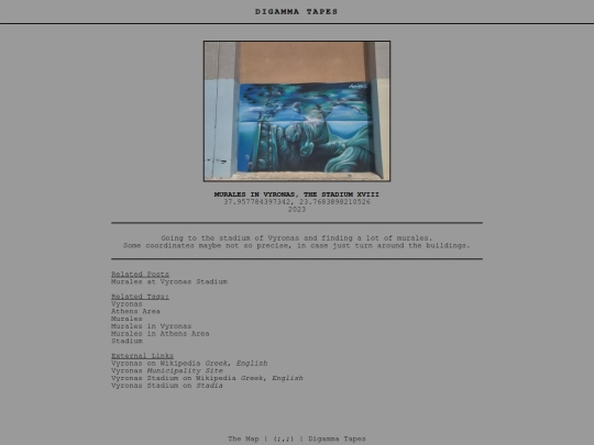 post/Murales in Vyronas, The Stadium XVIII screenshot