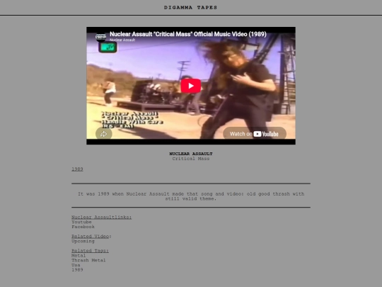 post/Nuclear Assault - Critical Mass screenshot