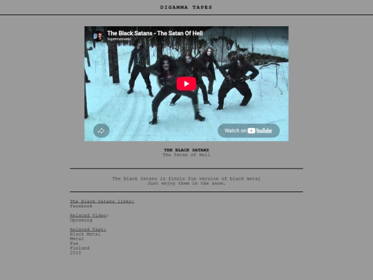 post/The Black Satans - The Satan Of Hell screenshot