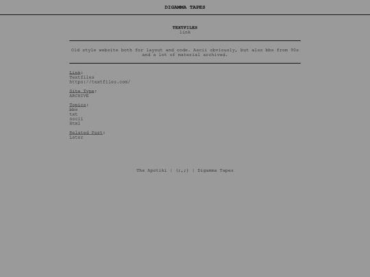 post/textfiles screenshot