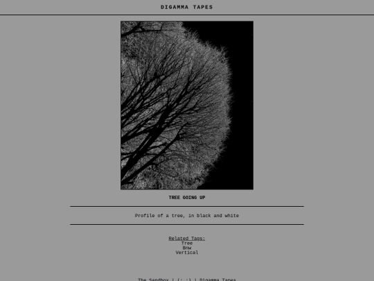 post/tree going up screenshot