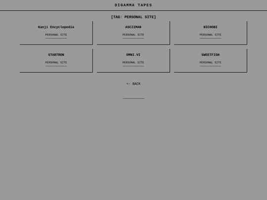 tag-personal site screenshot