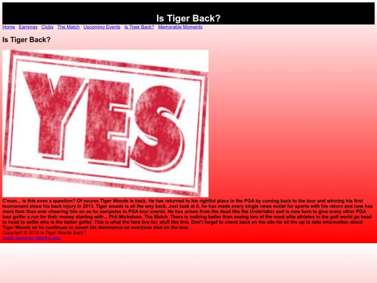 tigersback screenshot