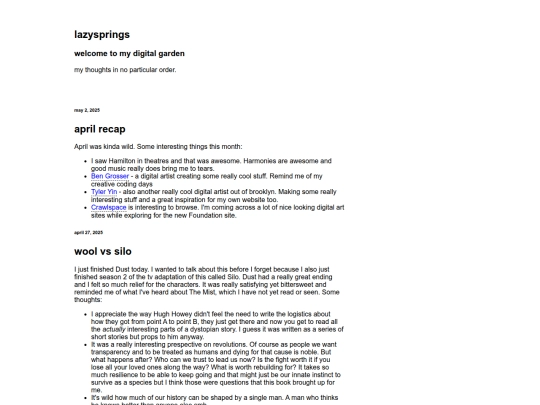 index screenshot