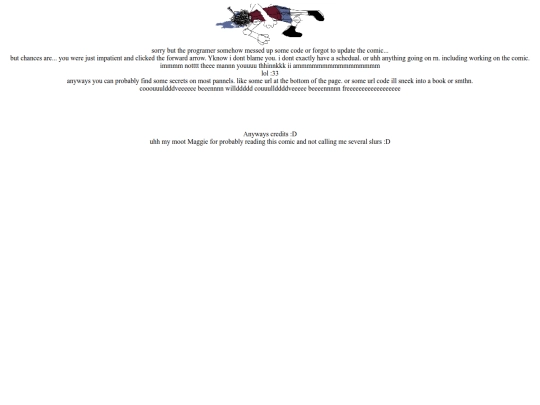 Error screenshot