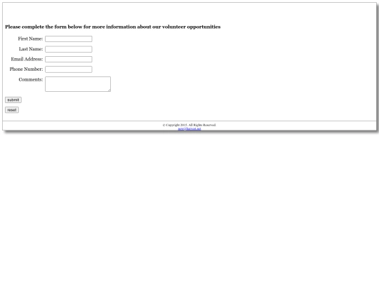 foodbankContact08 screenshot
