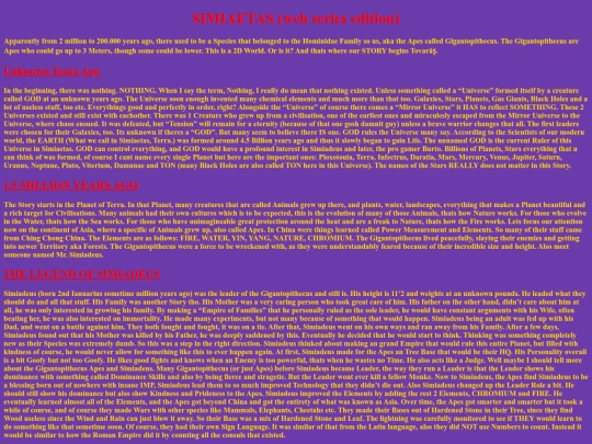 SimiaetasSeria/Simiaetas screenshot