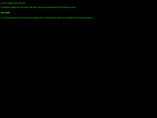 start screenshot