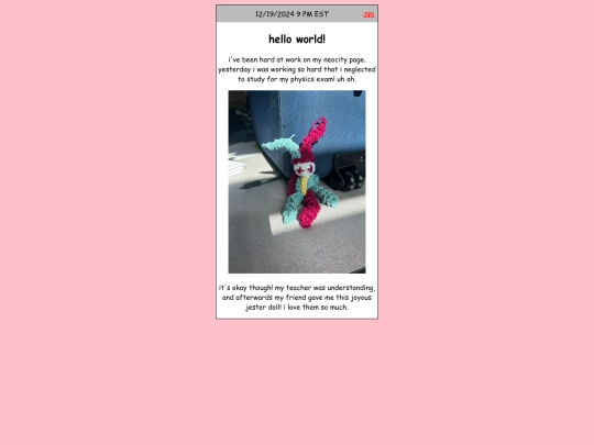 neoblog/latest screenshot