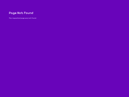 not_found screenshot