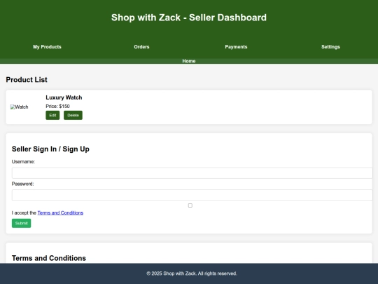 seller screenshot