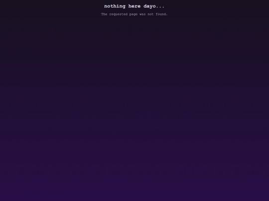 not_found screenshot