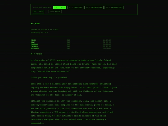 index screenshot