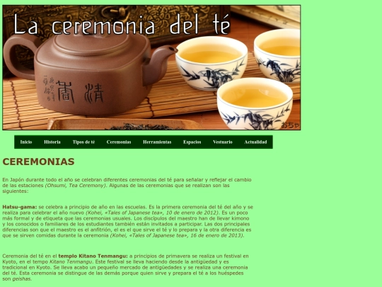 ceremonias screenshot