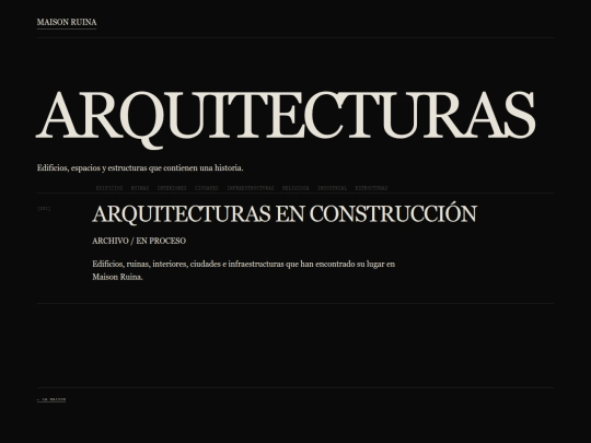arquitecturas screenshot