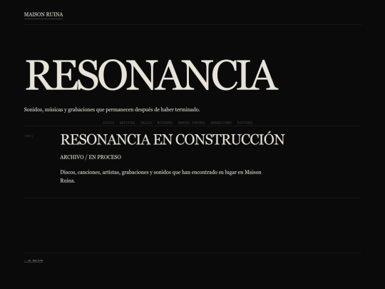 resonancia screenshot