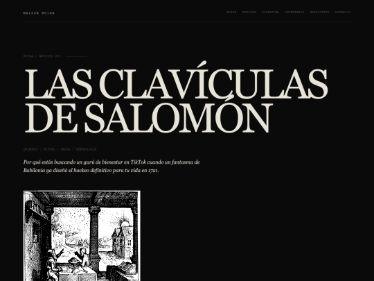 ruina/articulos/claviculas-de-salomon screenshot