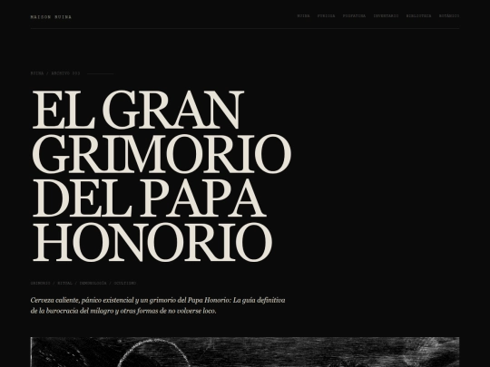 ruina/articulos/gran-grimorio-papa-honorio screenshot