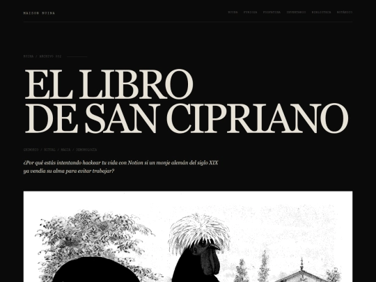 ruina/articulos/libro-san-cipriano screenshot