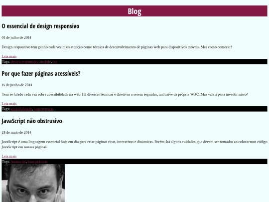 blog screenshot