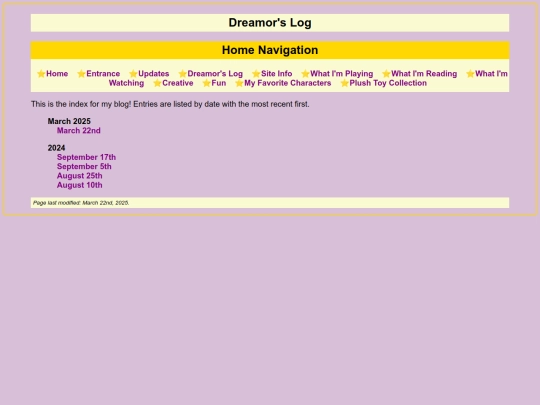 blog screenshot