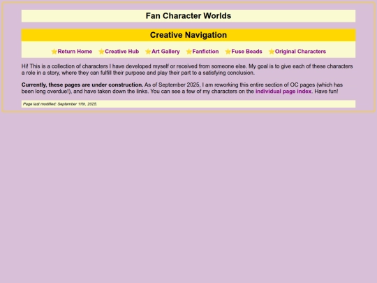 creative/ocs screenshot