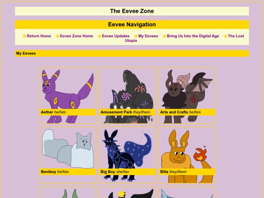 eevee/eevees screenshot