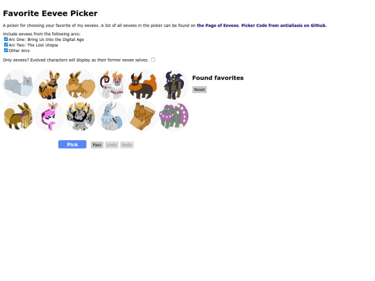 eevee/picker screenshot