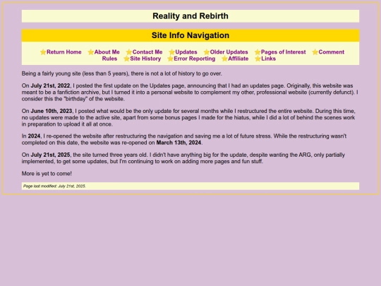 info/history screenshot