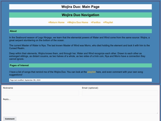 sites/wojira screenshot